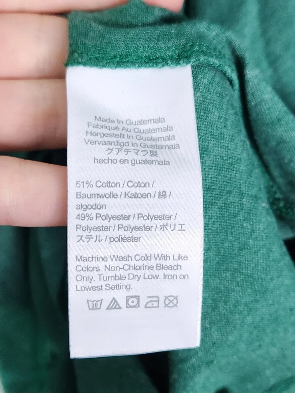 J. Crew Slim-Washed Tee in Deep Blue